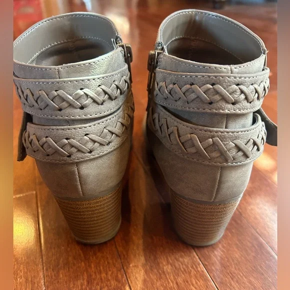 Taupe Bootie - Picture 2 of 5